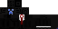 Minecraft skin texture, 64x32 legacy pixels