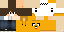 Minecraft skin texture, 64x32 legacy pixels