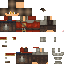 Minecraft skin texture, 64x64 pixels