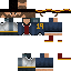 Minecraft skin texture, 64x64 pixels