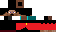 Minecraft skin texture, 64x32 legacy pixels