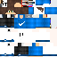 Minecraft skin texture, 64x64 pixels