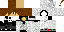 Minecraft skin texture, 64x32 legacy pixels