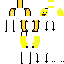 Minecraft skin texture, 64x64 pixels