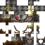Minecraft skin texture, 64x64 pixels