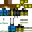 Minecraft skin texture, 64x64 pixels