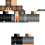 Minecraft skin texture, 64x64 pixels