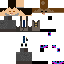 Minecraft skin texture, 64x64 pixels