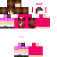 Minecraft skin texture, 64x64 pixels