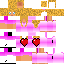 Minecraft skin texture, 64x64 pixels