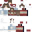 Minecraft skin texture, 64x64 pixels