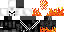 Minecraft skin texture, 64x32 legacy pixels