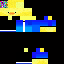 Minecraft skin texture, 64x64 pixels