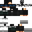 Minecraft skin texture, 64x64 pixels