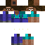 Minecraft skin texture, 64x64 pixels