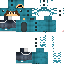 Minecraft skin texture, 64x64 pixels