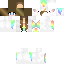 Minecraft skin texture, 64x64 pixels