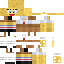 Minecraft skin texture, 64x64 pixels