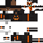 Minecraft skin texture, 64x64 pixels