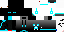 Minecraft skin texture, 64x32 legacy pixels