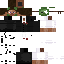 Minecraft skin texture, 64x64 pixels
