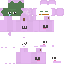 Minecraft skin texture, 64x64 pixels