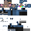 Minecraft skin texture, 64x64 pixels