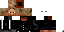 Minecraft skin texture, 64x32 legacy pixels