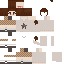 Minecraft skin texture, 64x64 pixels