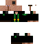 Minecraft skin texture, 64x64 pixels