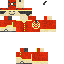 Minecraft skin texture, 64x64 pixels