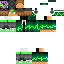Minecraft skin texture, 64x64 pixels
