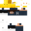 Minecraft skin texture, 64x64 pixels