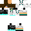 Minecraft skin texture, 64x64 pixels