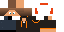 Minecraft skin texture, 64x32 legacy pixels