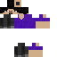 Minecraft skin texture, 64x64 pixels