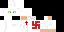 Minecraft skin texture, 64x32 legacy pixels