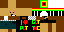 Minecraft skin texture, 64x32 legacy pixels