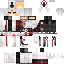 Minecraft skin texture, 64x64 pixels