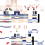 Minecraft skin texture, 64x64 pixels