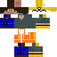 Minecraft skin texture, 64x64 pixels