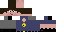 Minecraft skin texture, 64x32 legacy pixels