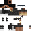 Minecraft skin texture, 64x64 pixels