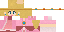 Minecraft skin texture, 64x32 legacy pixels