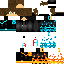Minecraft skin texture, 64x64 pixels