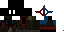 Minecraft skin texture, 64x32 legacy pixels