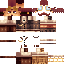 Minecraft skin texture, 64x64 pixels