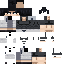 Minecraft skin texture, 64x64 pixels