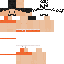 Minecraft skin texture, 64x64 pixels