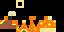 Minecraft skin texture, 64x32 legacy pixels
